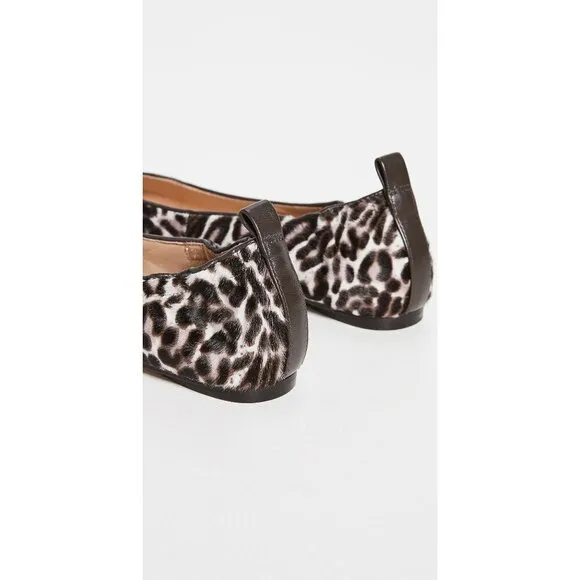 Veronica Beard Allison Ballet Flats Leopard Print Sz 7
