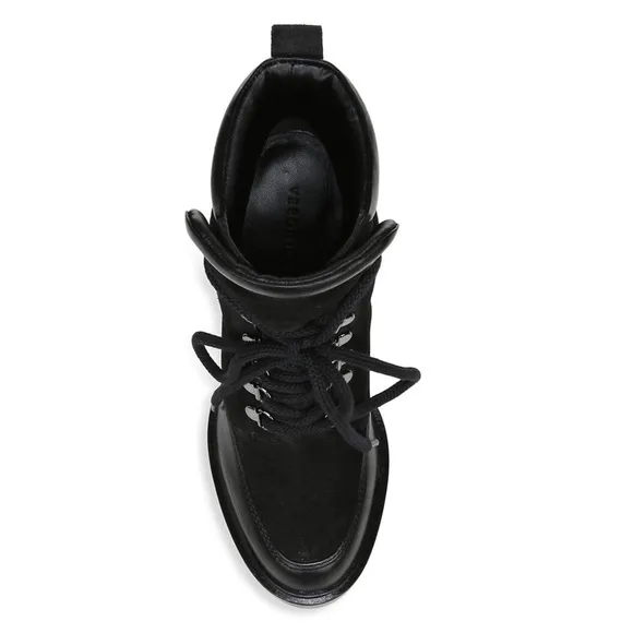 Veronica Beard Hasia Heeled Lace Up Boots