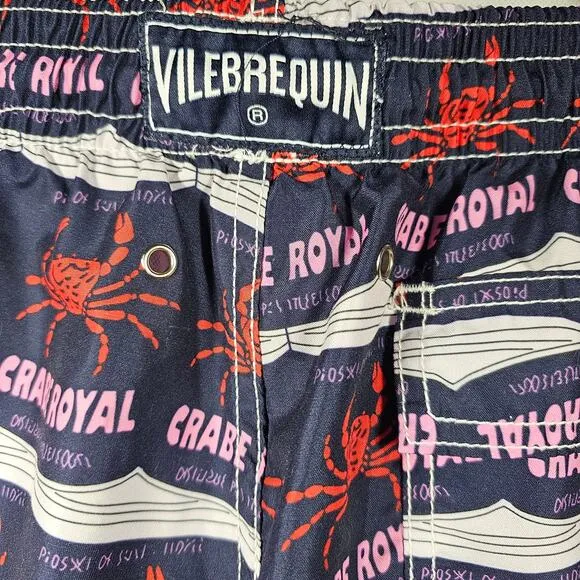 Vilebrequin &quot;Crabe Royal&quot;  Swim Trunks Men's Size XL