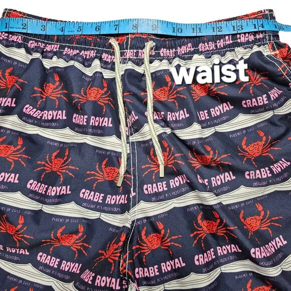 Vilebrequin &quot;Crabe Royal&quot;  Swim Trunks Men's Size XL