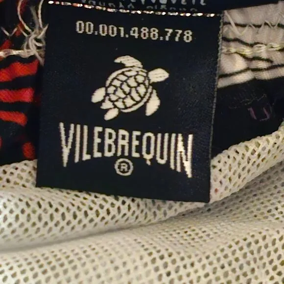 Vilebrequin &quot;Crabe Royal&quot;  Swim Trunks Men's Size XL