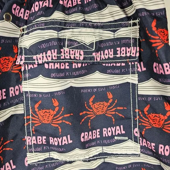 Vilebrequin &quot;Crabe Royal&quot;  Swim Trunks Men's Size XL