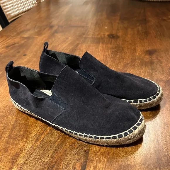 Vince Black Robin Espadrille Flats