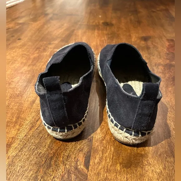 Vince Black Robin Espadrille Flats