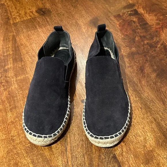 Vince Black Robin Espadrille Flats