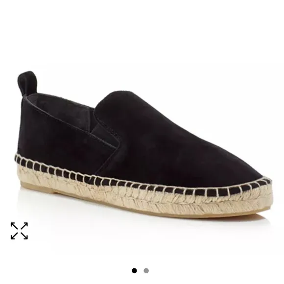 Vince Black Robin Espadrille Flats