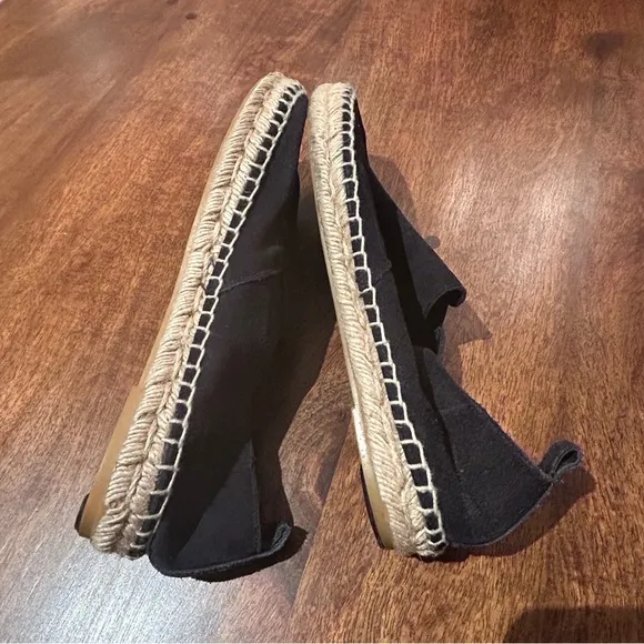Vince Black Robin Espadrille Flats