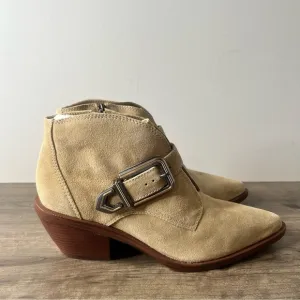 Vince Camuto Ashena Beige Women's Bootie Size 10 SKU#24955