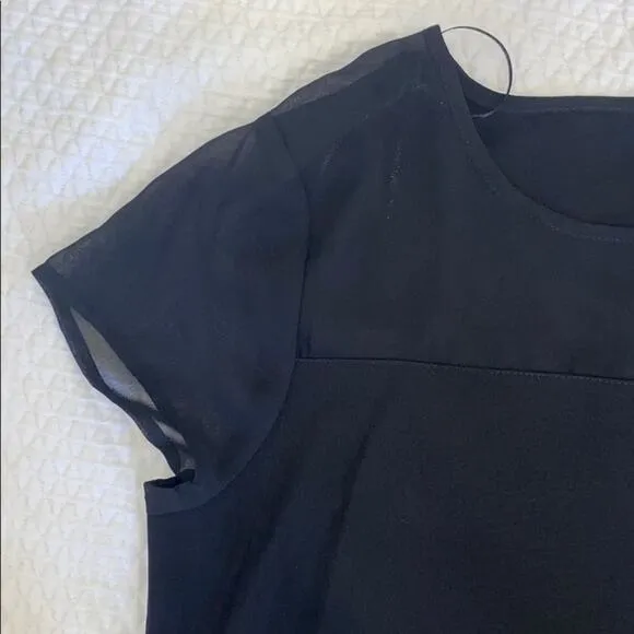 Vince Camuto Black Mini Shift Dress | Sz PM