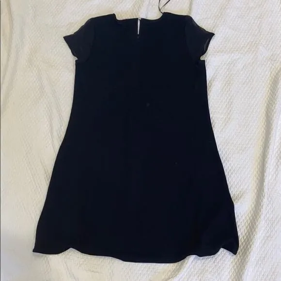 Vince Camuto Black Mini Shift Dress | Sz PM
