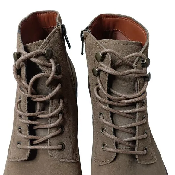 Vince Camuto Laran Men's Suede Combat Boots Size 12M