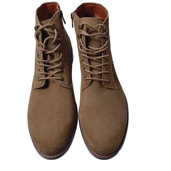 Vince Camuto Laran Men's Suede Combat Boots Size 12M