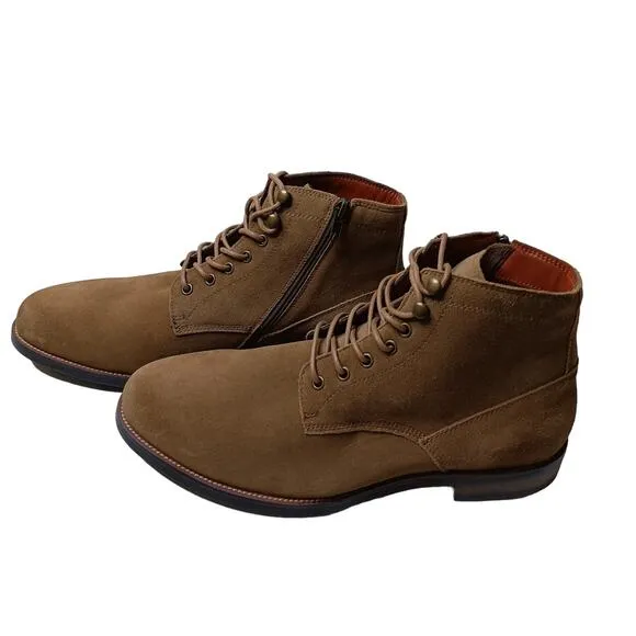 Vince Camuto Laran Men's Suede Combat Boots Size 12M