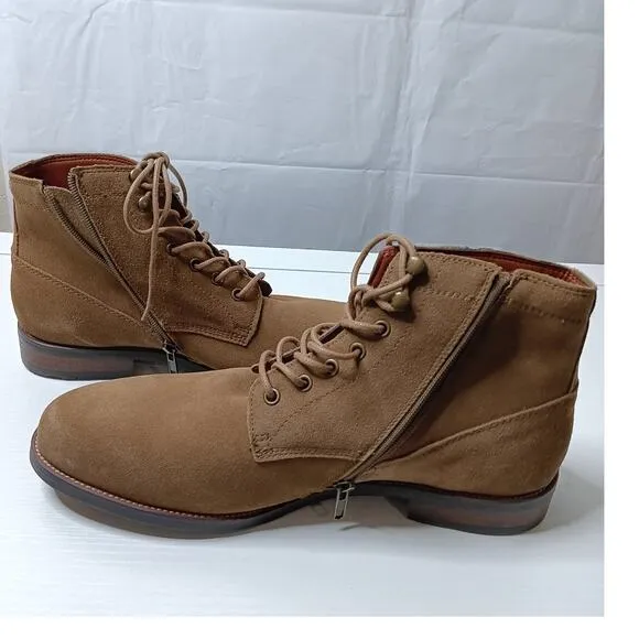 Vince Camuto Laran Men's Suede Combat Boots Size 12M