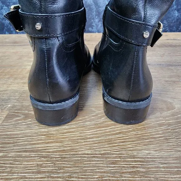 Vince Camuto Two Tone Phillie Leather Riding Boots | Women's 6