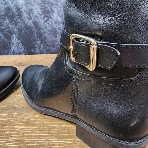 Vince Camuto Two Tone Phillie Leather Riding Boots | Women's 6