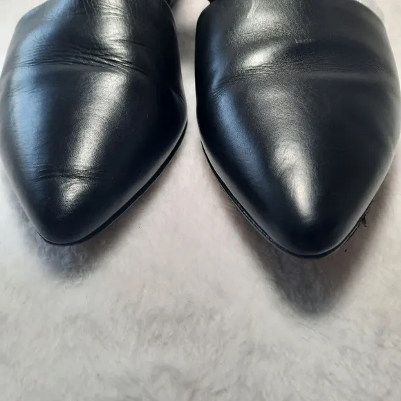 Vince Niven d'Orsay Pointy Toe Leather Flats