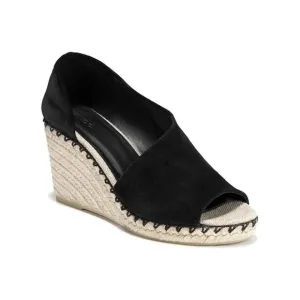 Vince Sonora Peep-Toe Suede Espadrille Wedge Sandals