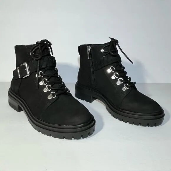 Vince Camuto Bindelia x Styled Snapshots Lace-Up Boots