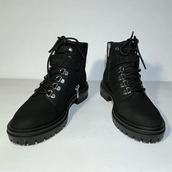 Vince Camuto Bindelia x Styled Snapshots Lace-Up Boots