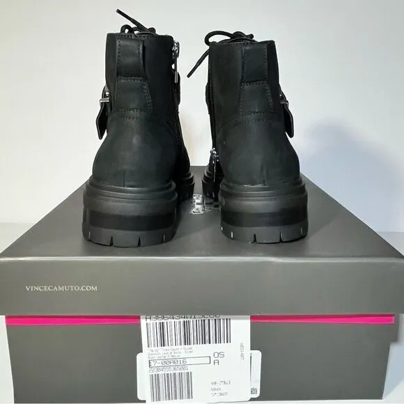 Vince Camuto Bindelia x Styled Snapshots Lace-Up Boots