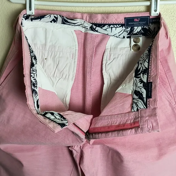 Vineyard Vines Breaker Pant Lot Of 3 Summer Preppy Stylish Men's Size 33X32