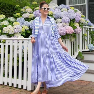 Vineyard Vines Derby Stripe Shirtdress