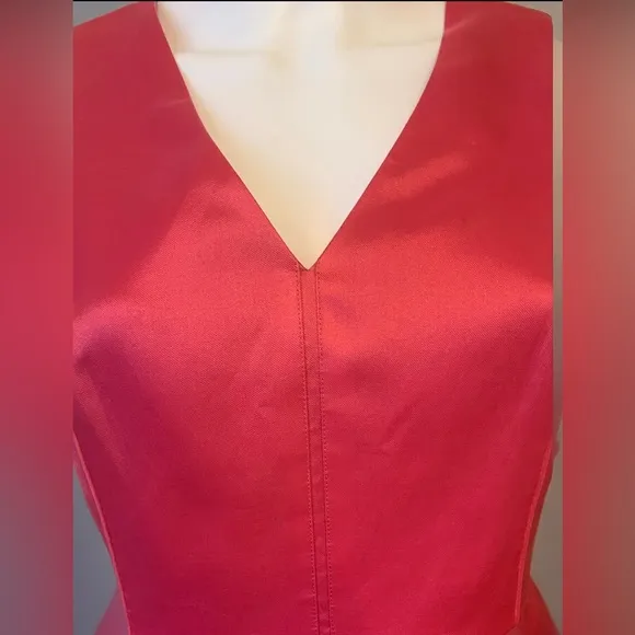 Vineyard Vines Kentucky Derby Sz 4 Dress Pink Silk Blend V-Neck Fit Flare Mini