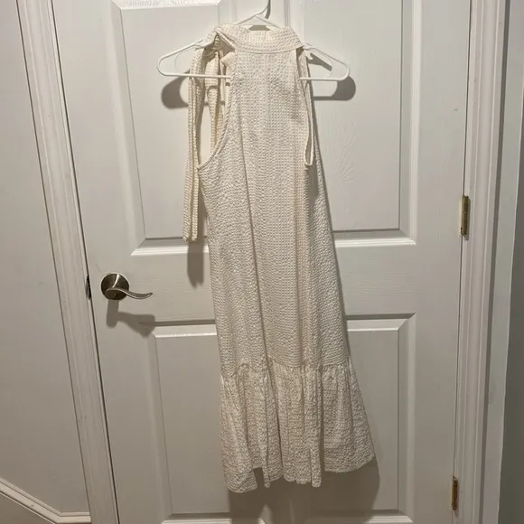 Vineyard Vines Kentucky Derby White Seersucker dress size XS NWOT