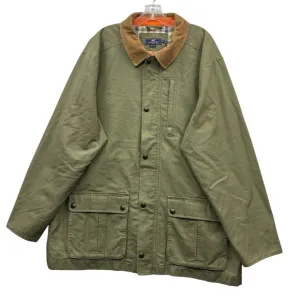Vineyard Vines Mens Boat Yard Barn Coat Corduroy Collar Lined Olive Green XXL