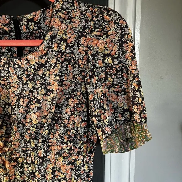 Vintage 1970's midi 100% cotton dress by Liberty of London Hildebrand