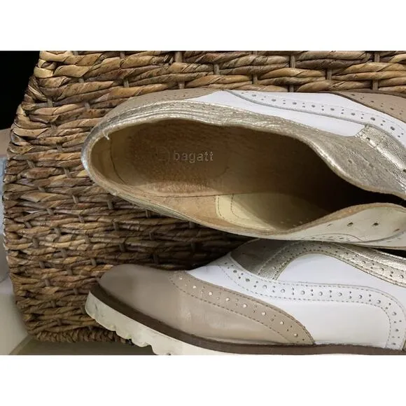 Vintage Bagatt Leather Woman’s Shoes Old Money Preppy Italian Shoes