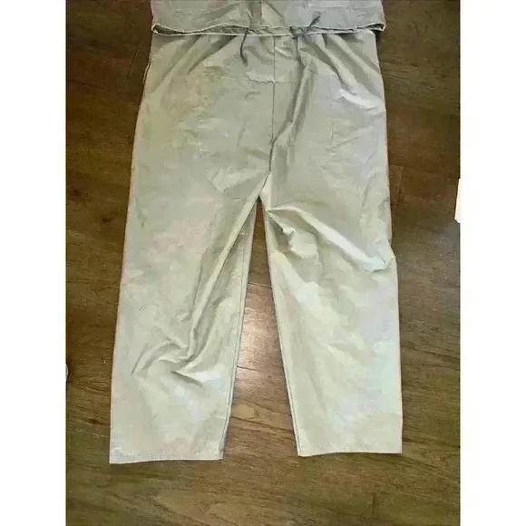 Vintage Chris Craft boat boating Rain Suit Jacket Coat Pants size‎ Large