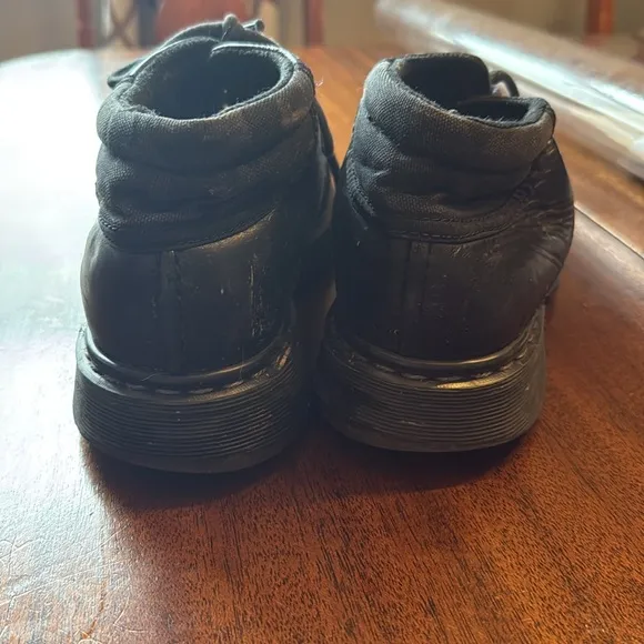 Vintage Doc Martens Classic Black Leather Men's Shoes