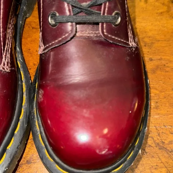 Vintage Dr. Marten Oxblood Combat Boots