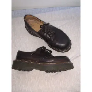 Vintage Dr.Martens 1561 Oxford 4-Eye Lace Brown Leather Uk Sz 5 US6 England