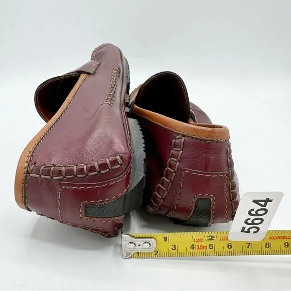 Vintage Gianfranco Ferre Two-Toned Leather Driving Moccasins Sz 40.5 EUR 7.5 US