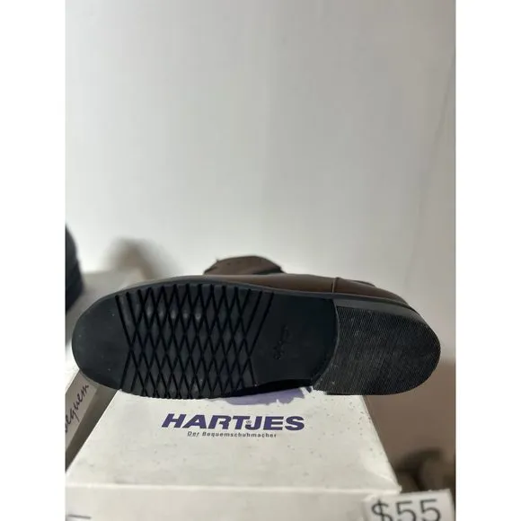 Vintage Hartjes Men's Terracotte Brown‎ Leather Derby 15163