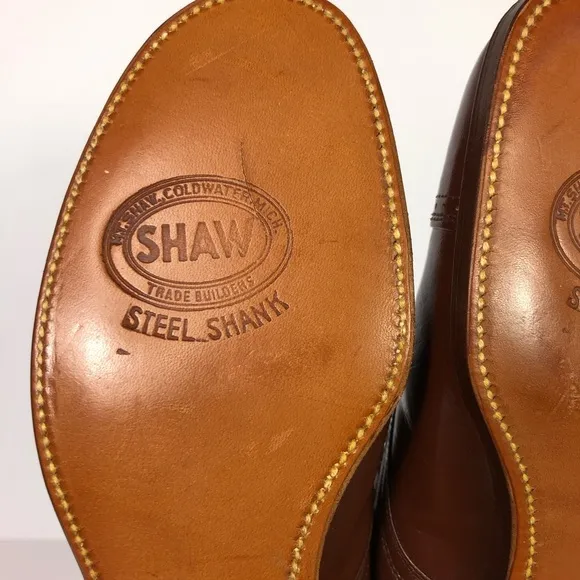 Vintage Mt. Shaw Steel Shank Lace-Up Boots