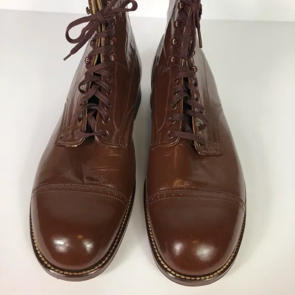 Vintage Mt. Shaw Steel Shank Lace-Up Boots