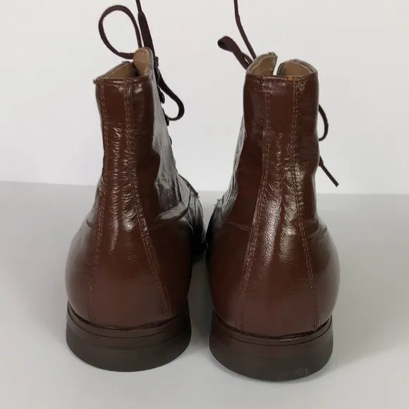 Vintage Mt. Shaw Steel Shank Lace-Up Boots