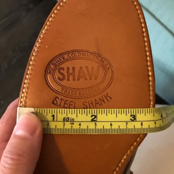 Vintage Mt. Shaw Steel Shank Lace-Up Boots