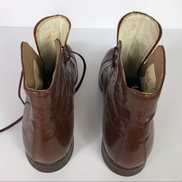 Vintage Mt. Shaw Steel Shank Lace-Up Boots