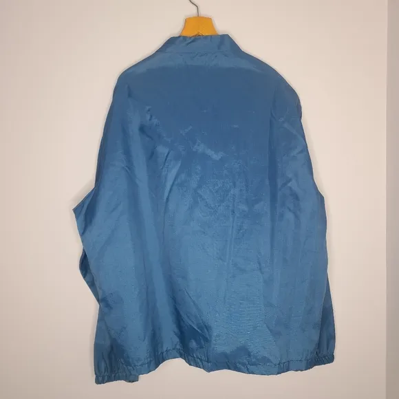 Vintage Swingster Nation Wide Demolition Derby Men's‎ Blue Jacket Sz  XL 80s