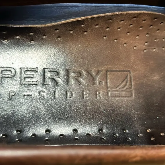 Vintage🔥Sperry Top-Sider 10.5 Men's Authentic Boat Shoes Brass Grommets RARE