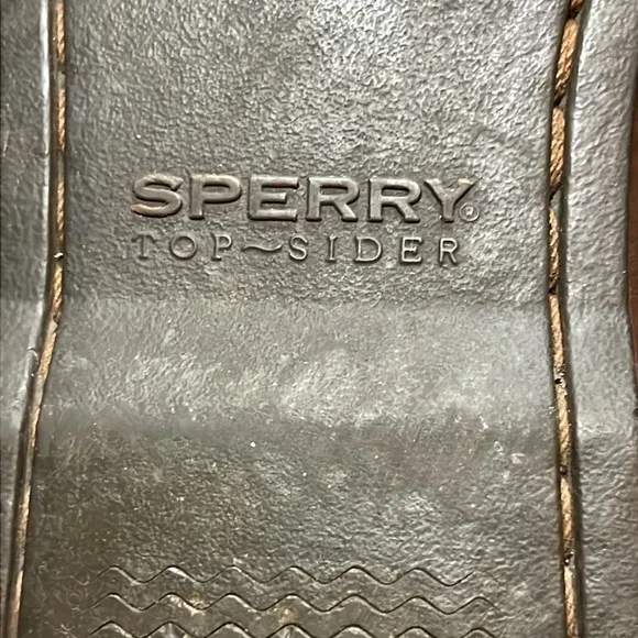Vintage🔥Sperry Top-Sider 10.5 Men's Authentic Boat Shoes Brass Grommets RARE