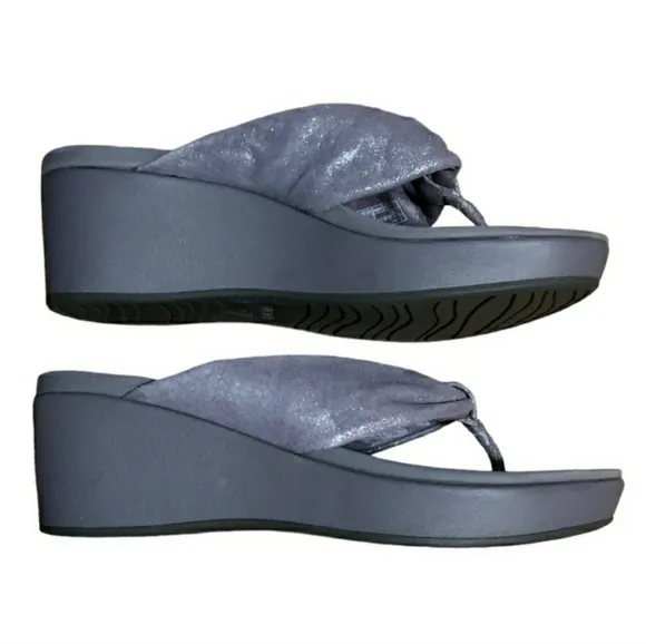 VIONIC Arabella Wedge Thong Sandal NWOT!
