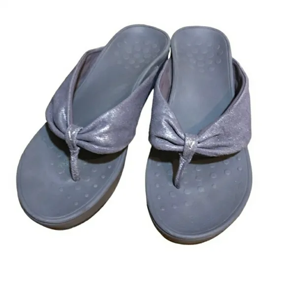 VIONIC Arabella Wedge Thong Sandal NWOT!