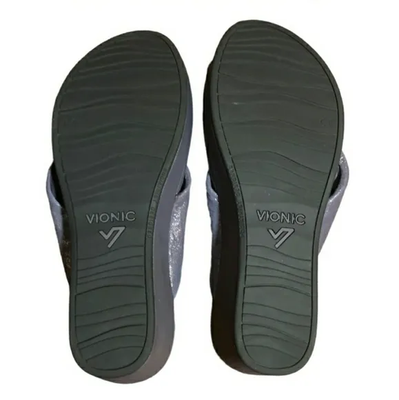 VIONIC Arabella Wedge Thong Sandal NWOT!