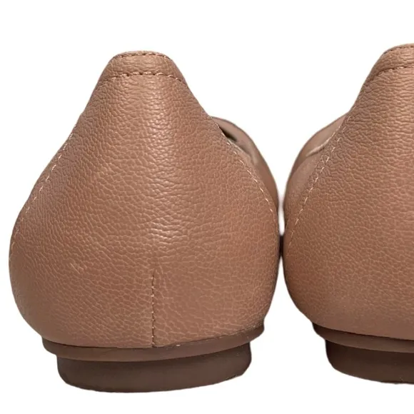 Vionic Caroll slip on Leather Ballet Flats